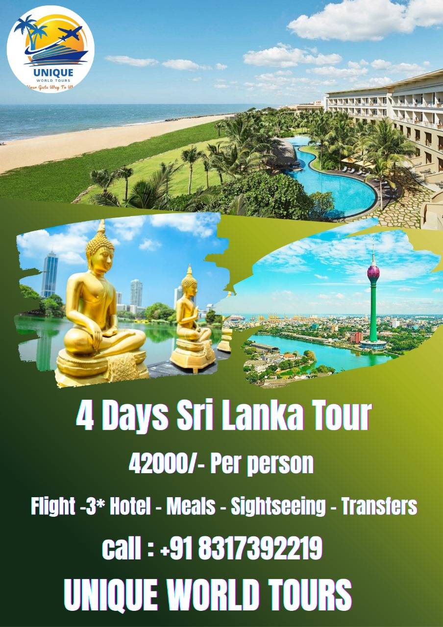 4 days srilanka tour
